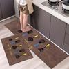 Kitchen Floor Bathroom Mat Anti-slip Laundry Room Mat Bedroom Carpet Living Room Floor Mat