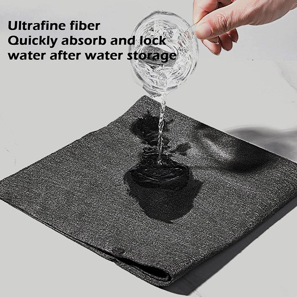 2Pcs Thickened Magic Cleaning Cloth, Streak-Free Miracle Cloth, Reusable Glass Microfibre Cleaning Cloth, All-Purpose Microfibre Towels