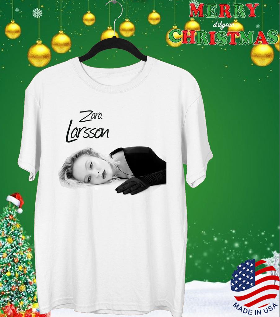 HOT NEW Zara Larsson white T-shirt All sizes 1F2563