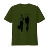Gothic Minimalist All Black Streetwear Casual T Shirt Vintage Comfortable Top For Everyday Wear Fashion Versatile