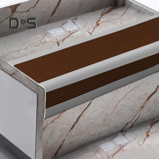 100 см нескользящая накладка на край лестницы L-образной формы, самоклеящаяся защита края лестницы, водонепроницаемая внутренняя и наружная накладка на край лестницы