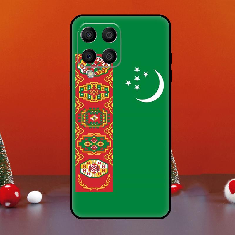 Флаг Туркменистана для Samsung Galaxy M06 M16 M14 M34 M54 M11 M21 M31 M13 M33 M35 M53 M55 M15 M12 M32 M52 Чехол