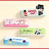 Cartoon Pencil Case Cute PU Kids Kindergarten School Supplies Gift