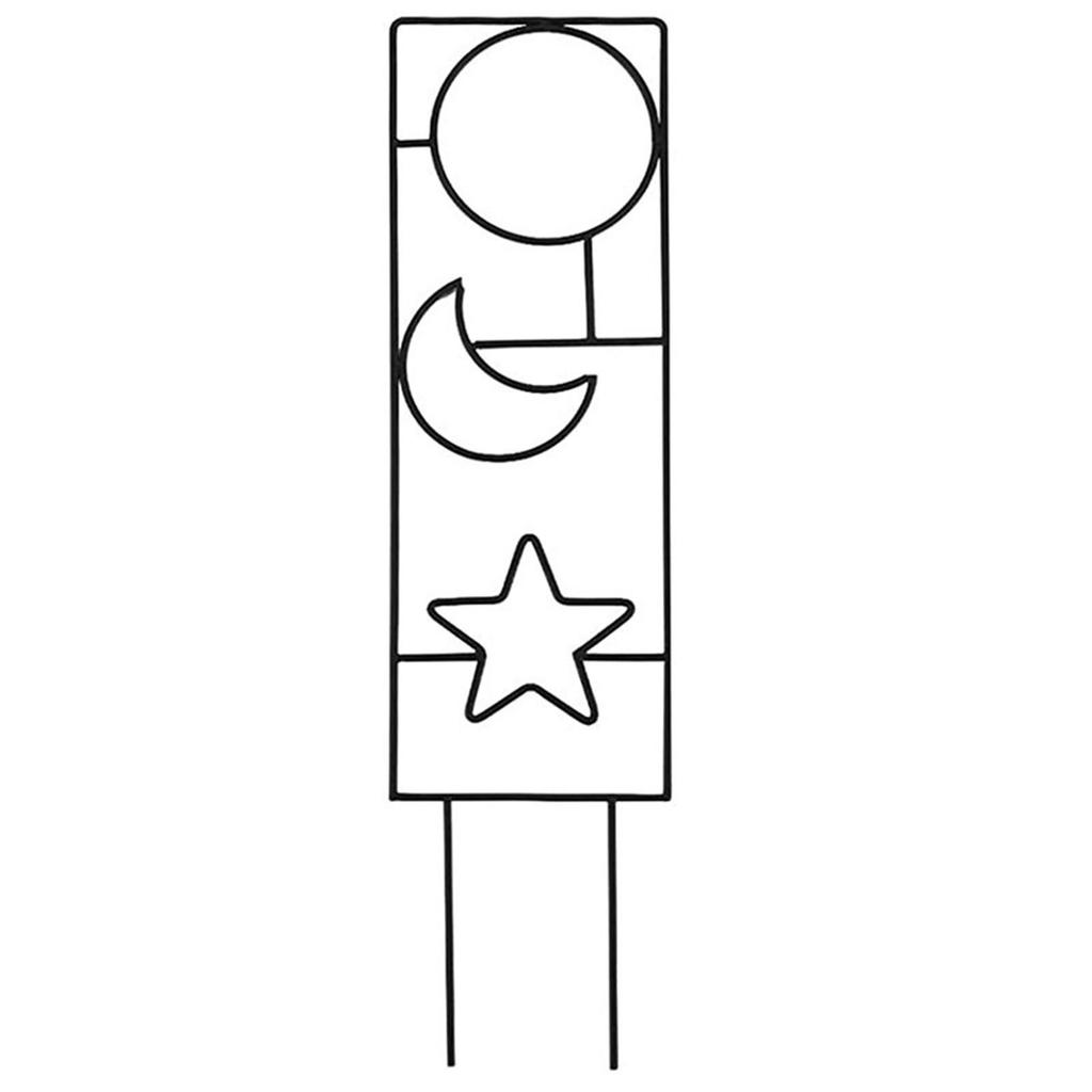 Plant Climbing Support Frame Creative Horticultural Vine Plant Metal Support Rod Iron Wire Lotus Butterfly Orchid Fixed Rod