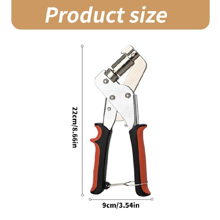 Ручные плоскогубцы для установки люверсов, ручные плоскогубцы-дыроколы с эргономичной рукояткой для любителей рукоделия