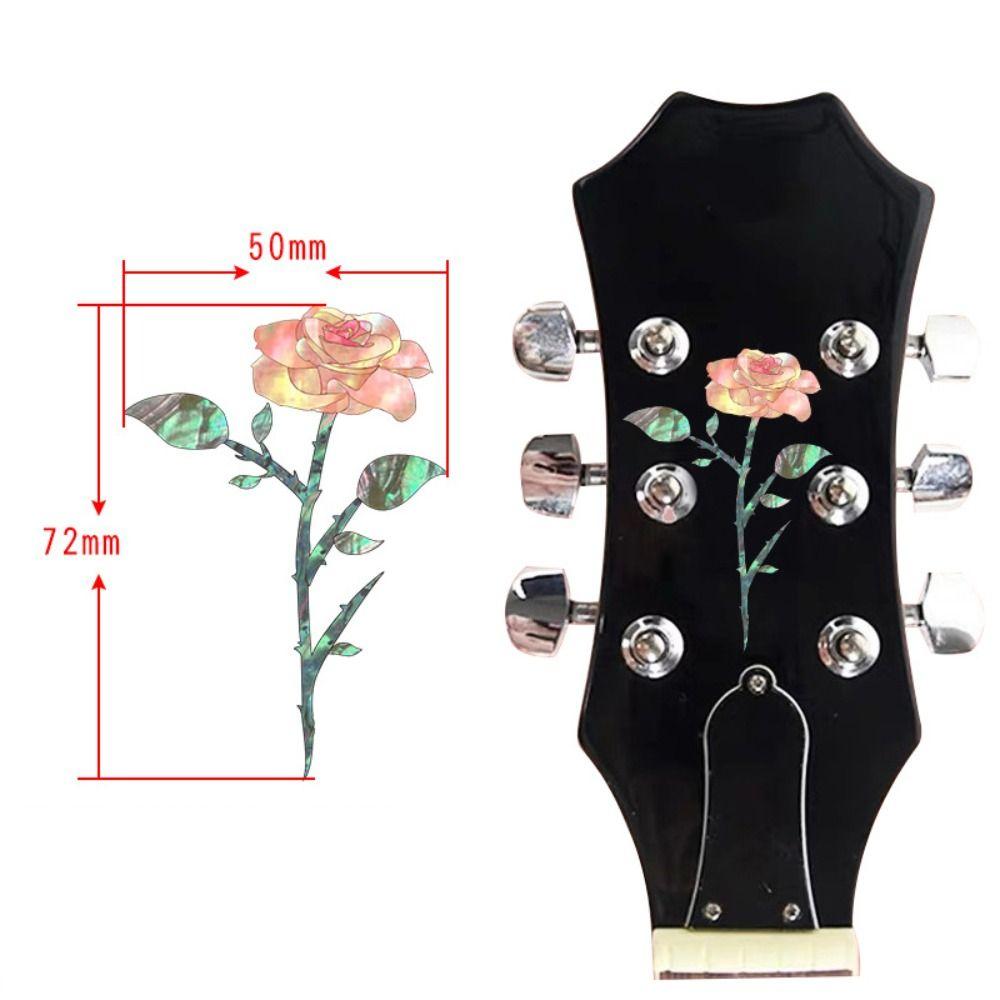 Новинка Наклейка на голову гитары ПВХ Наклейка на голову грифа гитары Наклейка на панель гитары Подарки для начинающих гитаристов