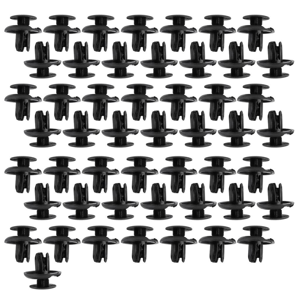 91512-SX0-003 Car Bumfor Fastener Push Pin Rivet Trim Clip Car Exterior Decoration (50 Pack)