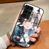 Чехол для телефона Arknights Чэнь Цяньюй для Samsung S26 S25 Edge Ultra 23 22 21 20 Ultra Plus S24 Fe Стеклянная крышка