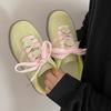 Платформенные белые женские летние новые повседневные спортивные кеды студенческие универсальные женские туфли
