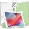 Case + Tempered Glass - for iPad Air 3 / Pro - Shockproof Protection - Green - Pencil Holder - 10.5 Inches