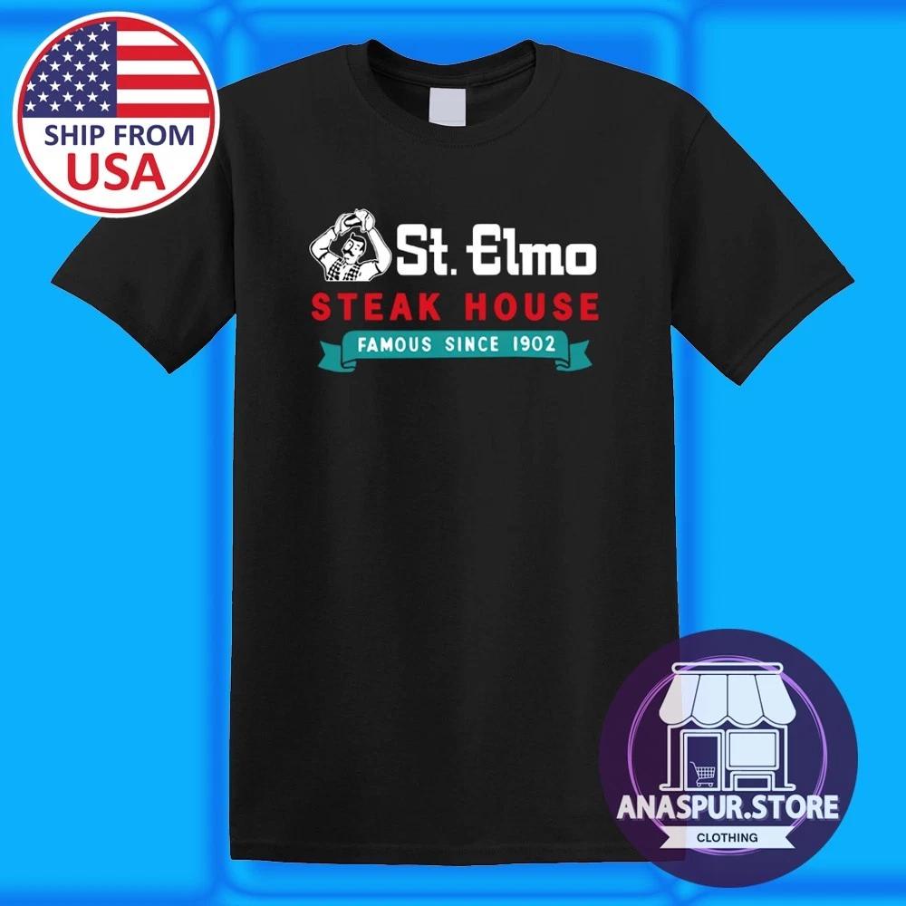 Улица. Ресторан Elmo Steak House С 1902 года Мужской Черный Размер S-5XL