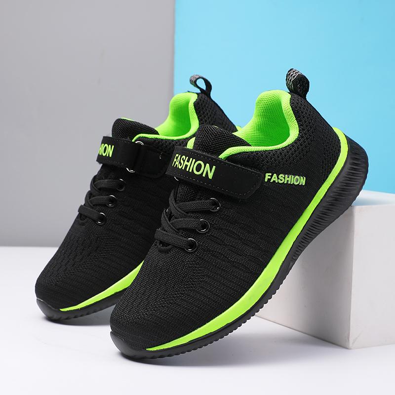 Children's Shoes Running Sports Shoes Breathable Boys Mesh Air -breathable Girls Casual Shoes