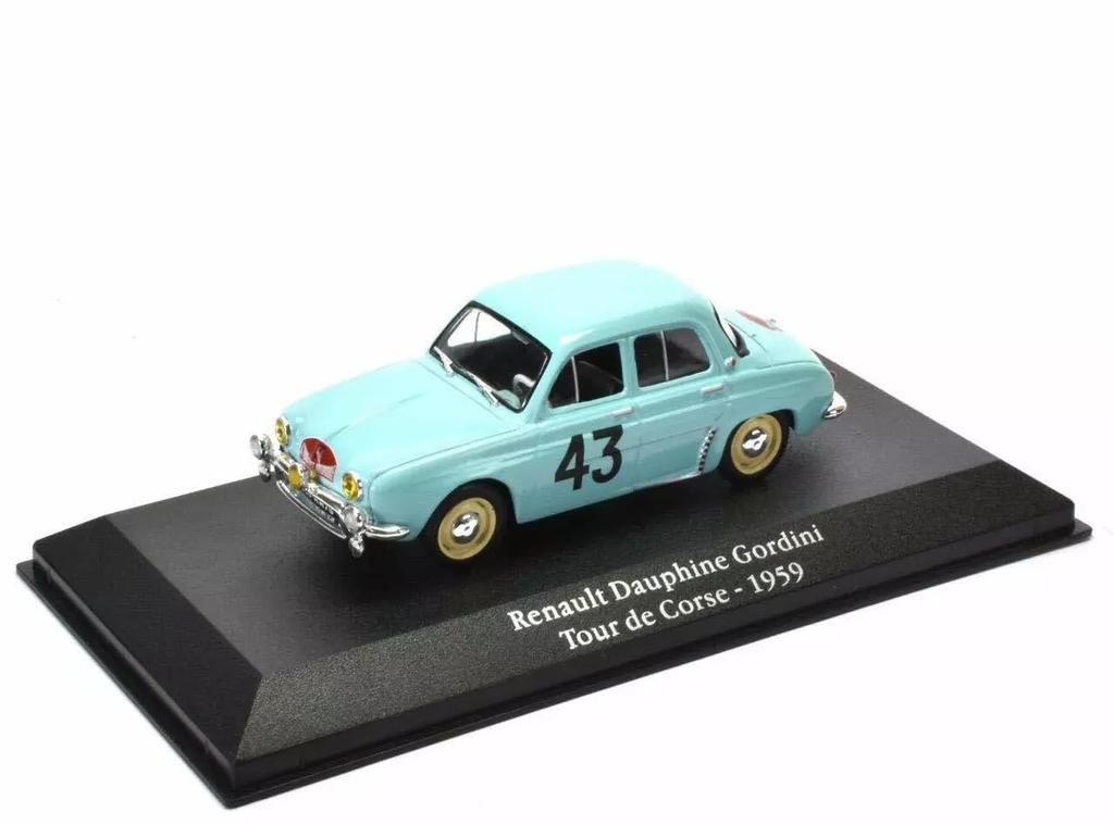 1/43 Renault Dauphine Gordini Tour de Corse 1959