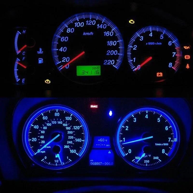 Автомобильная лампа T10 3528 1210 4SMD Широкий свет Лампа для чтения Панель приборов Лампа номерного знака W5W Мотоциклетное оборудование Аксессуары Amagi