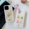 Милый разноцветный чехол для телефона с узором из груш для iPhone 17 Air 16 Pro Max 15 14 Plus 13 12 11 Pro, противоударная силиконовая задняя крышка