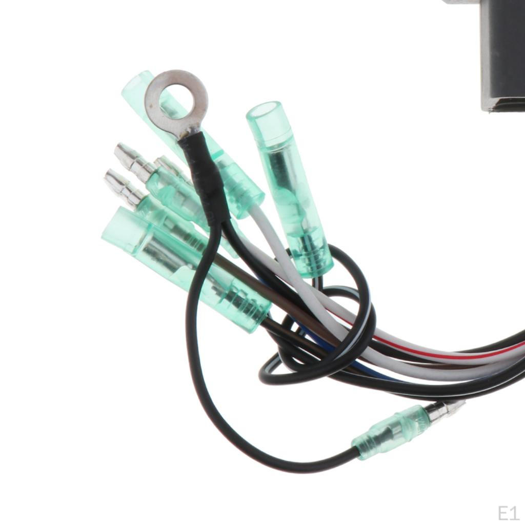 200mm Black CDI Unit for Outboard Motor 2 .9HP 15HP