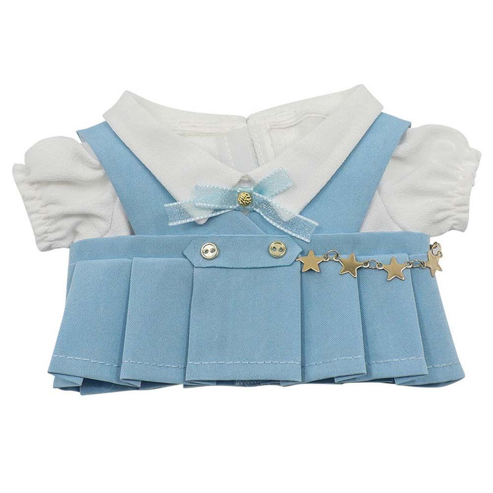 Dress Up 20cm Doll Clothes T-shirt Doll Uniform Set Photo Props Cotton Dolls Outfit Girls Gift