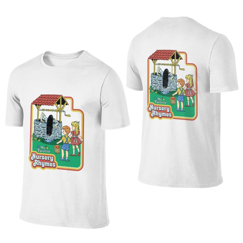 My Favorite Nursery Rhymes Shopping Reversible Tshirt Artistic Boy Full Texture Short Sleeve