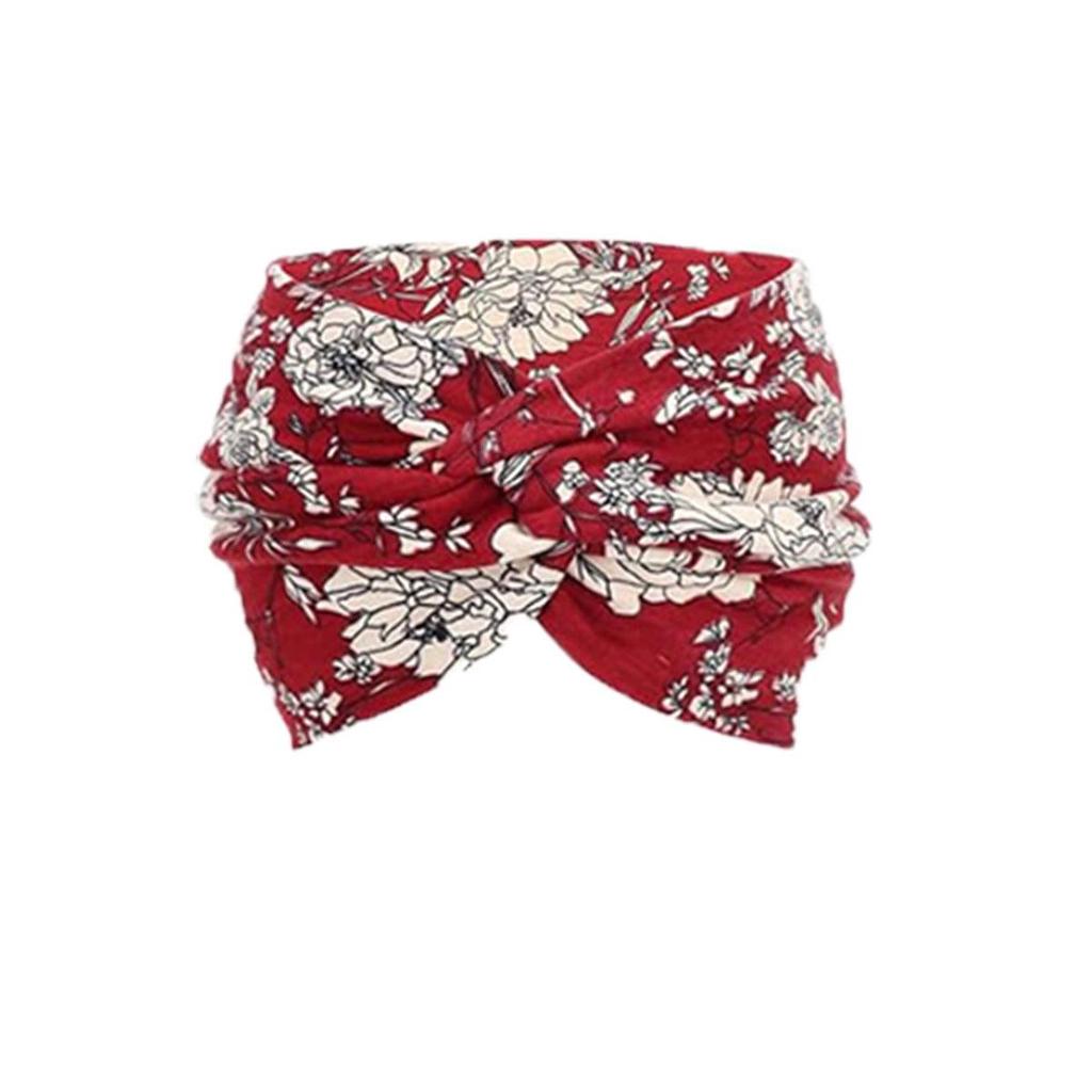 Богемная женская нескользящая повязка для йоги – Широкая, эластичная, влагоотводящая для бега и тренировок