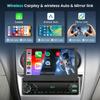 1DIN автомобильная аудиосистема с сенсорным экраном, автомобильное стерео радио CarPlay Android Auto Android Hodozzy SWC Mirror Link FM-радио EQ 7-дюймовая раскладная автомобильная стереосистема с цветным дисплеем
