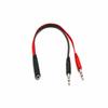 1 Female To 2 Male 3.5 Jack Audio Splitter Cable 1 Male To 2 Female  Durable   Smart Phone