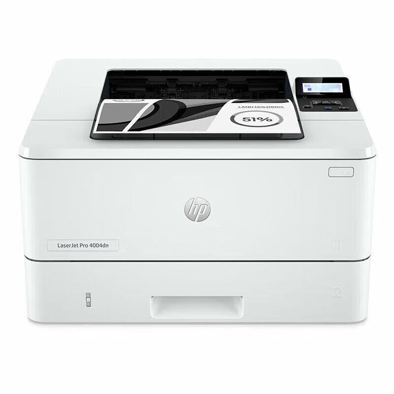 HP Лазерный принтер LaserJet Pro 4004dn, формат A4, черно-белый, с вилкой CN (адаптер в комплекте)