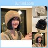 Premium Rabbit Hair Knitted Hat For Women Warm Winter Fashionable Beanie