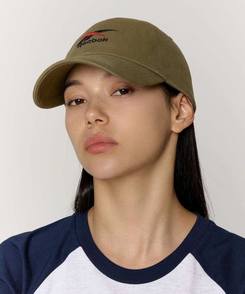 Reebok Векторный логотип Бейсболка - Хаки