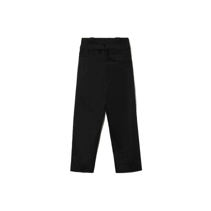 Li Ning Sports Fashion Series Прямые повседневные спортивные брюки женские брюки черные AKXR080-2