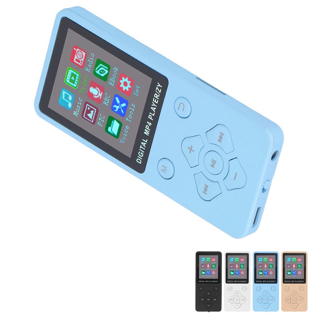 MP3 MP4 плеер Bluetooth 5.0 супер тонкий 1,8 дюймовый цветной экран 128G расширяемая память портативное видео