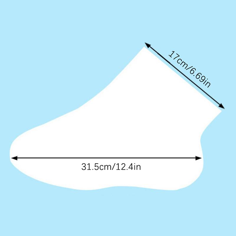 100 шт./пакет прозрачные одноразовые сумки для ног детокс спа чехлы педикюр предотвращение инфекции удаление потрескавшихся ванн салфетки для ухода за ногами инструменты