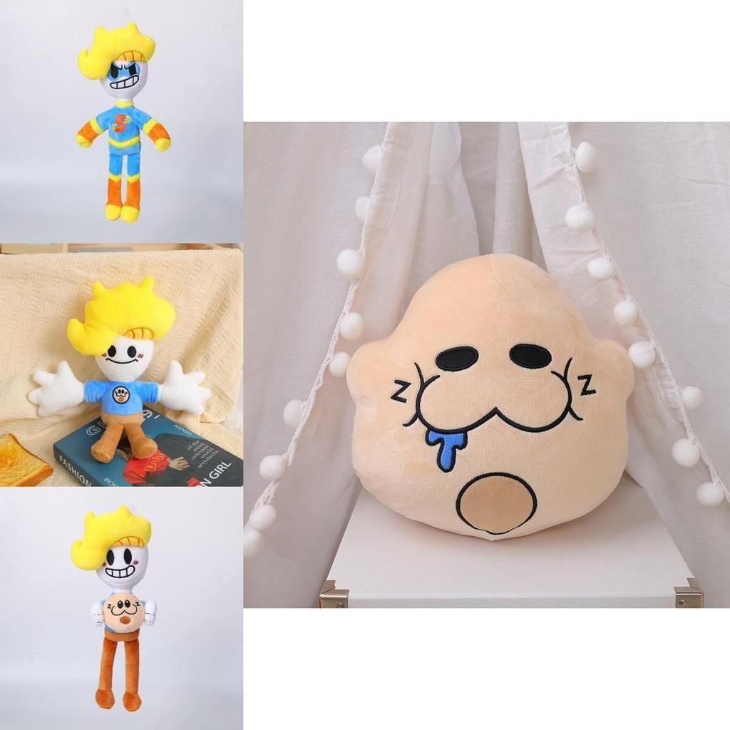 Брайсон и Хэм Плюшевая игрушка Супер Мальчик с желтыми волосами Настраиваемая игрушка из короткого плюша