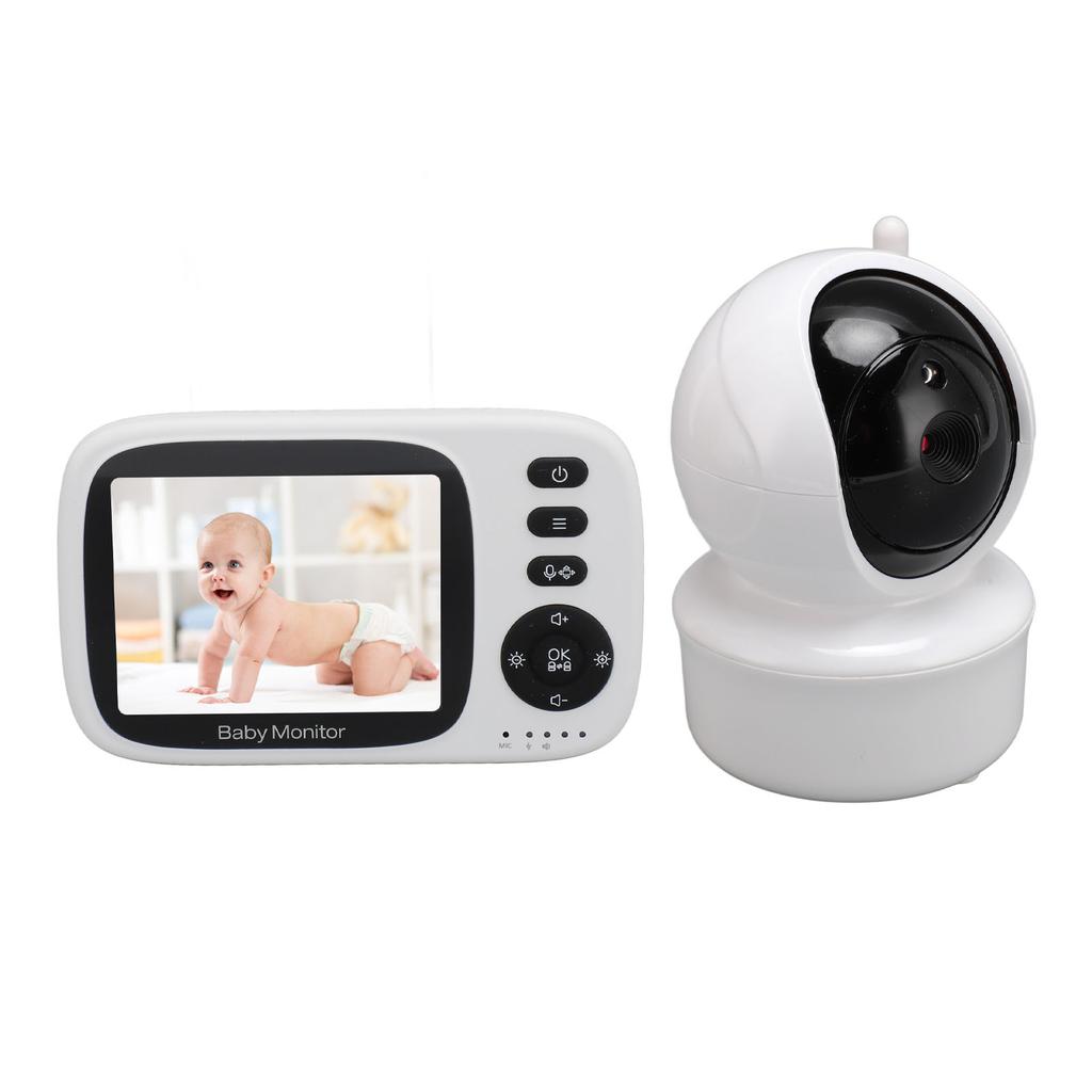 Видеоняня с камерой, 2-стороннее аудио, ночное видение, долгий срок службы батареи, беспроводной детский монитор, США