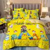 3D Printed Quilt Cover Three-Piece Set Four-Piece Set Children'S Cartoon Duvet Cover