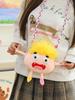 Funny Cartoon Monster Mini Bag With Colorblock Design For Casual Outings