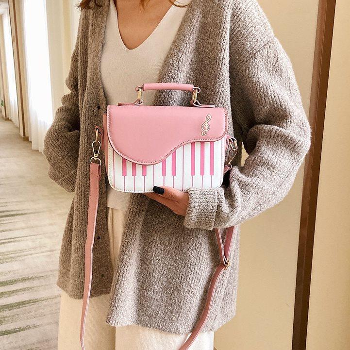 Women's Messenger Bag Piano Pink TRB 2364 One Size