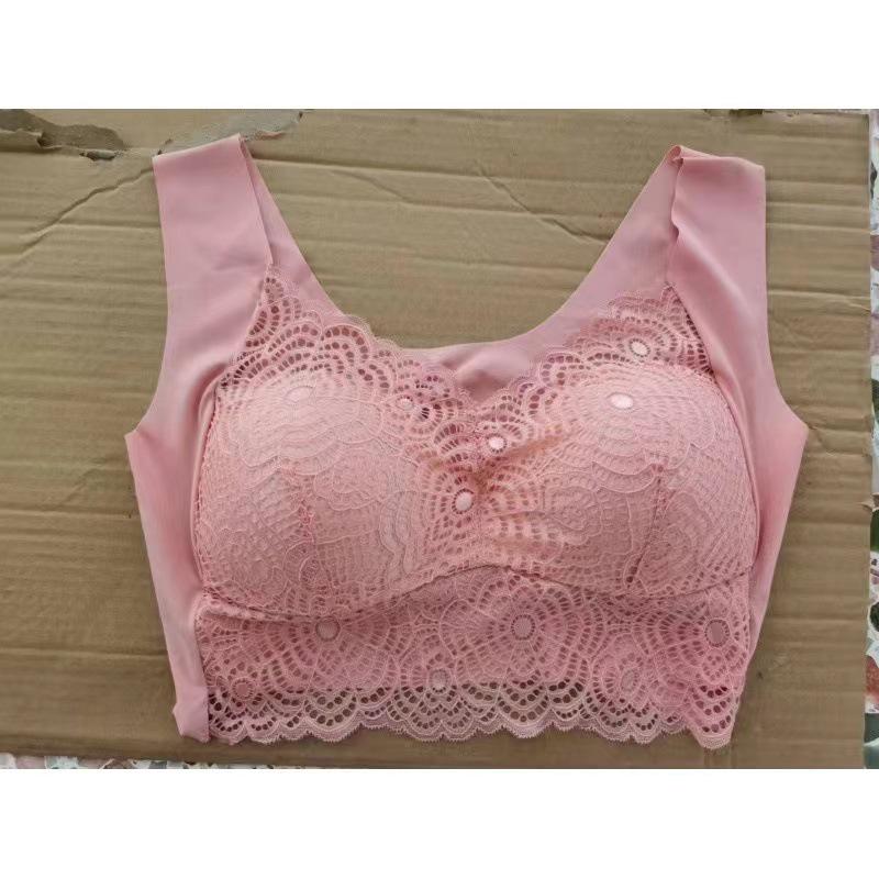 Кружевной бесшовный бюстгальтер пуш-ап большого размера - Сексуальный стиль жилета для женщин