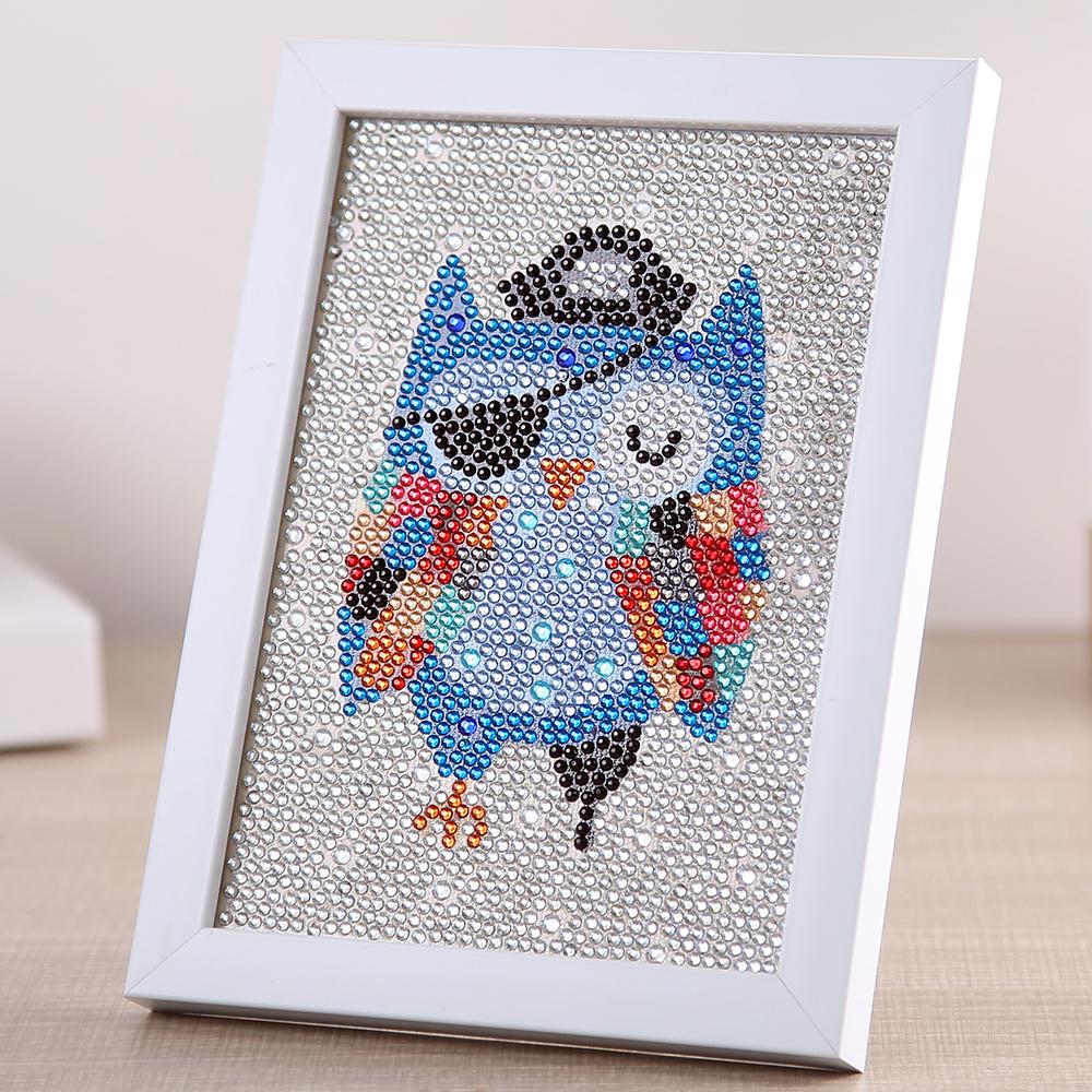 5D комплект алмазной живописи мультфильм животных Зебра мозаика рамка вышивка Diy дети ручной работы украшения комнаты украшения