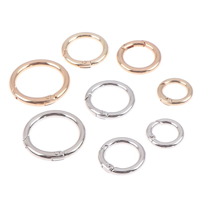 2 шт. металлические пружинные уплотнительные кольца, пряжки, зажимы, карабины, кошельки, сумки, аксессуары