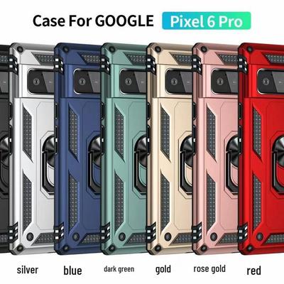 Подходящий противоударный чехол для Google Pixel 8 Pro с автомобильным креплением 5XL, кольцом-держателем 6A, подставкой 7A и защитой 4A и 3A.