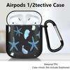 Чехол-ракушка со звездами для Airpods Pro 3 Pro2 2 1 Pro3 4 Чехлы для наушников Обложка
