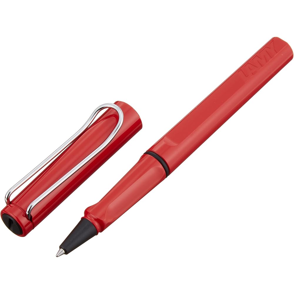 LAMY Ручка-роллер Lamy, На водной основе Safari Красный, L316, Обычный импорт