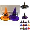 Rose Witch Hat In Red Black And Purple Perfect For Halloween Party And Costume