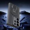 Магнитный чехол с теплоотводом для Samsung Galaxy S26 Ultra S25 Edge S24 Plus S23 FE Гибридный TPU+PC Чехол-крышка с кольцом-подставкой 360°