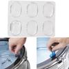 6 Pcs/Bag Silicone Drums Mute Pad Musical Instrument Accessories