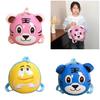Toddler Tiger Animal Pattern Kids Backpack With Soft Polyester Lining For Daily Use
