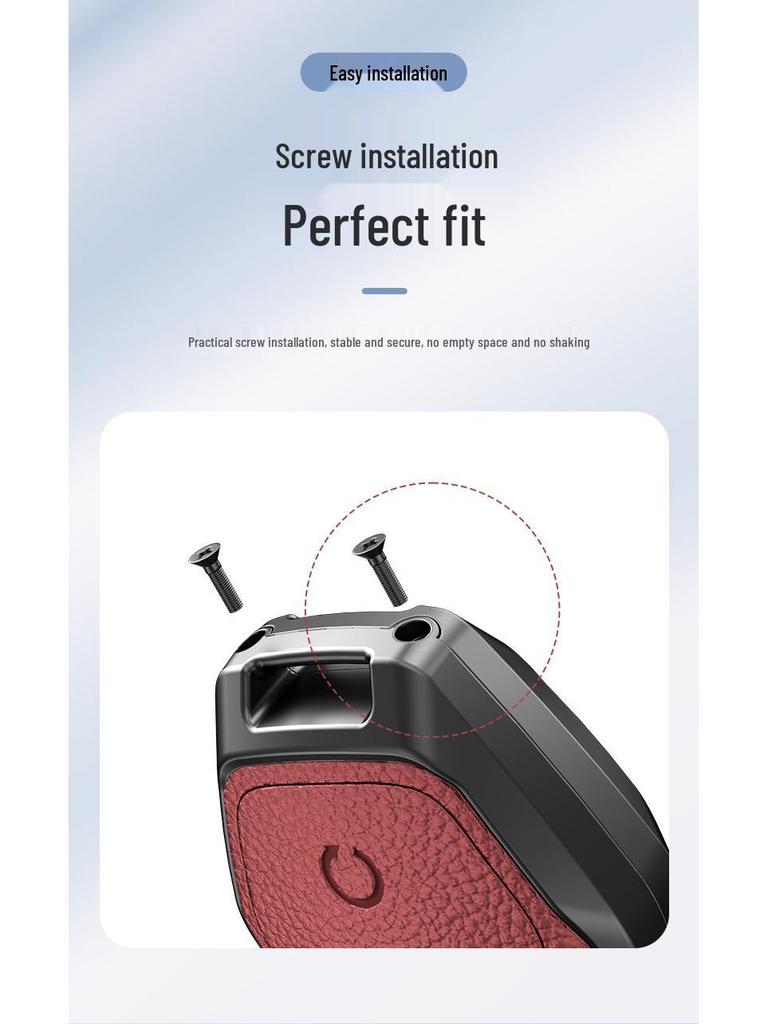 Чехол для ключа BYD Han: Подходит для BYD Qin Pro, Song Max, New Energy, Tang и Song Plus Автомобильные сумки с металлическим корпусом