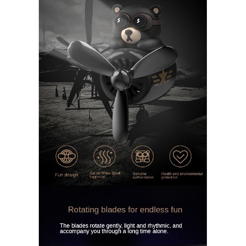 Новый стиль Маленький Медведь Пилот Автомобильный Освежитель Воздуха Духи Автомобильный Интерьер Духи Клип Аромат Орнамент Автомобиля