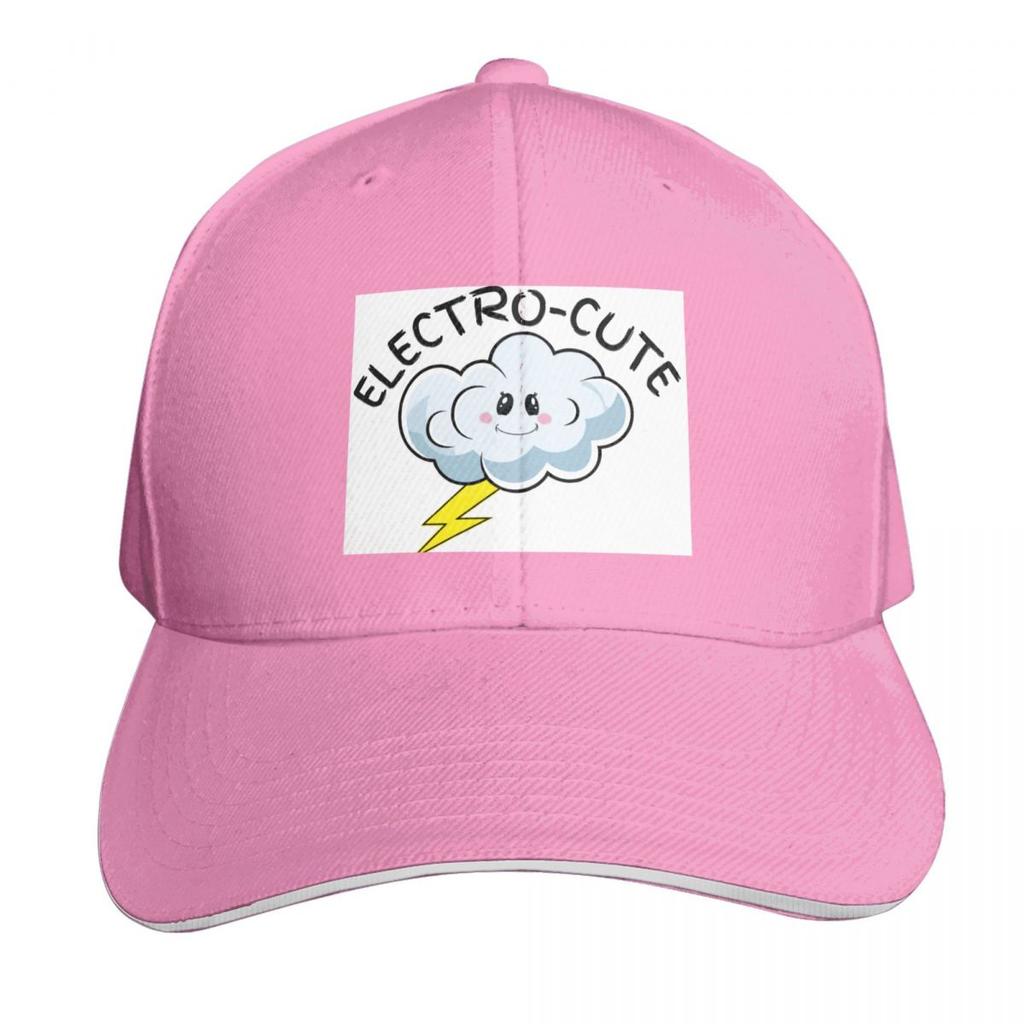 ELECTRO CUTE Baseball Cap Trucker Cap hard hat custom Hat Funny hats Trucker Hats For Unisex Womens