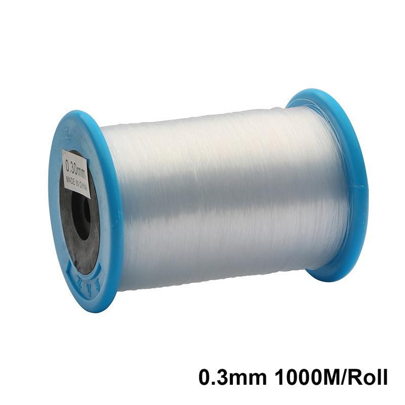 Clear Non-Elastic Beading Line for Handmade Jewelry and DIY Crafts